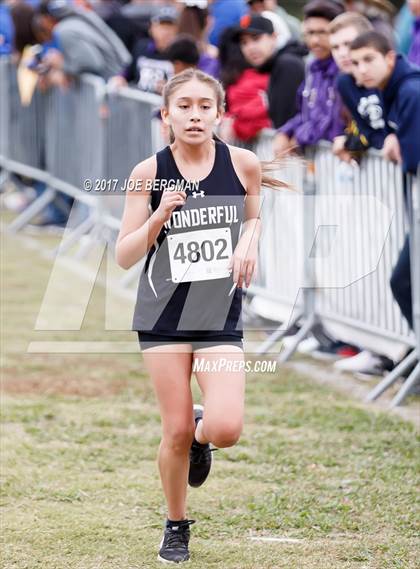 Thumbnail 3 in CIF Central Section Cross Country Championships (Girls D5 Race) photogallery.