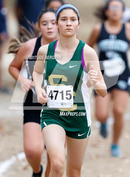 Thumbnail 2 in CIF Central Section Cross Country Championships (Girls D5 Race) photogallery.