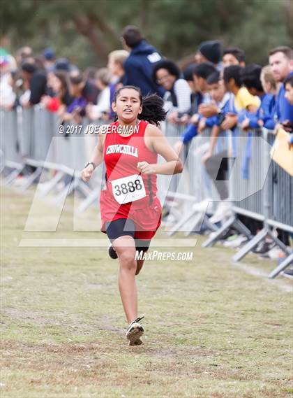 Thumbnail 2 in CIF Central Section Cross Country Championships (Girls D5 Race) photogallery.