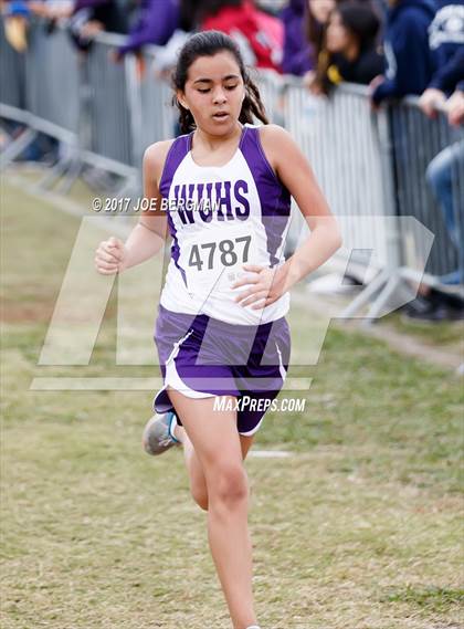 Thumbnail 2 in CIF Central Section Cross Country Championships (Girls D5 Race) photogallery.