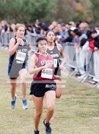 Thumbnail 3 in CIF Central Section Cross Country Championships (Girls D5 Race) photogallery.