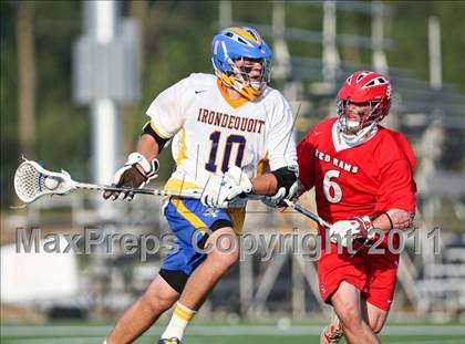 Thumbnail 1 in Irondequoit vs. Jamesville-DeWitt (NYSPHSAA Class B Semifinal) photogallery.