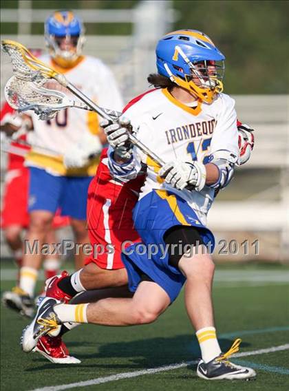 Thumbnail 2 in Irondequoit vs. Jamesville-DeWitt (NYSPHSAA Class B Semifinal) photogallery.