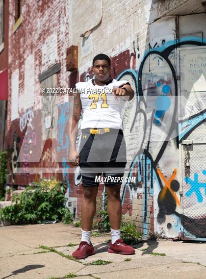 Thumbnail 2 in St. Frances Academy (Preseason Football Photoshoot) photogallery.