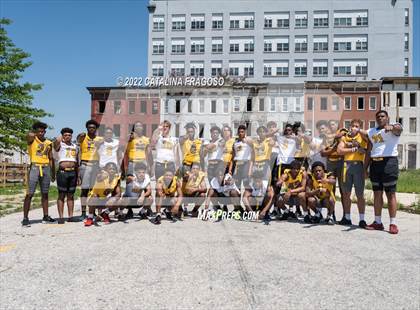 Thumbnail 2 in St. Frances Academy (Preseason Football Photoshoot) photogallery.