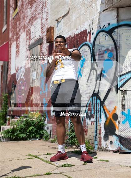 Thumbnail 1 in St. Frances Academy (Preseason Football Photoshoot) photogallery.