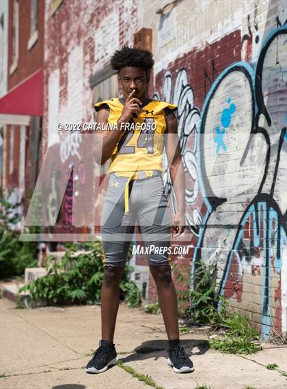 Thumbnail 2 in St. Frances Academy (Preseason Football Photoshoot) photogallery.