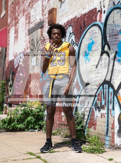 Thumbnail 2 in St. Frances Academy (Preseason Football Photoshoot) photogallery.