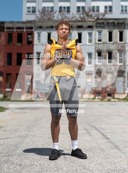 Thumbnail 3 in St. Frances Academy (Preseason Football Photoshoot) photogallery.