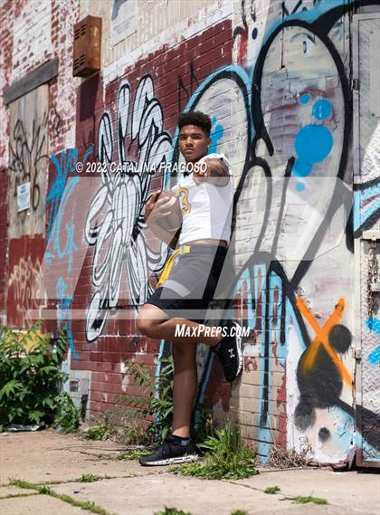 Thumbnail 1 in St. Frances Academy (Preseason Football Photoshoot) photogallery.