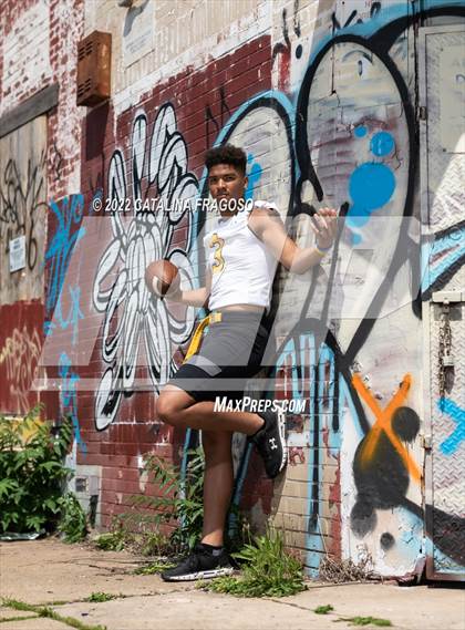 Thumbnail 2 in St. Frances Academy (Preseason Football Photoshoot) photogallery.