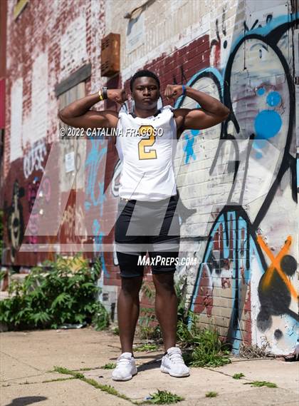 Thumbnail 1 in St. Frances Academy (Preseason Football Photoshoot) photogallery.
