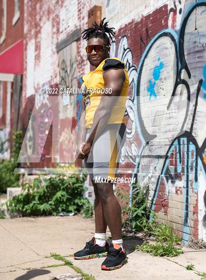 Thumbnail 2 in St. Frances Academy (Preseason Football Photoshoot) photogallery.