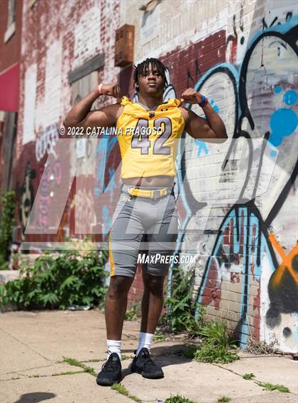 Thumbnail 1 in St. Frances Academy (Preseason Football Photoshoot) photogallery.