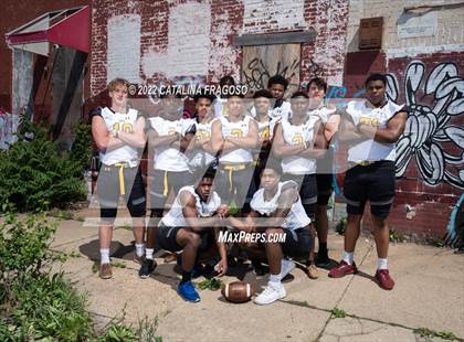 Thumbnail 2 in St. Frances Academy (Preseason Football Photoshoot) photogallery.