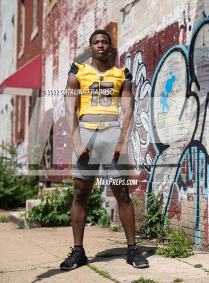 Thumbnail 1 in St. Frances Academy (Preseason Football Photoshoot) photogallery.