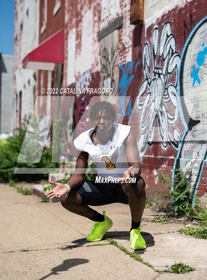 Thumbnail 2 in St. Frances Academy (Preseason Football Photoshoot) photogallery.