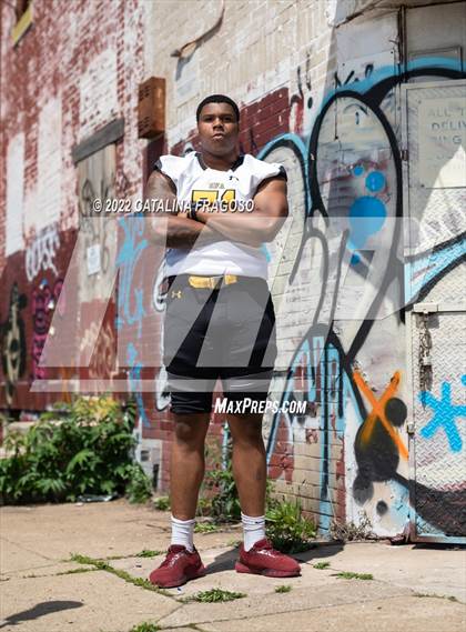 Thumbnail 2 in St. Frances Academy (Preseason Football Photoshoot) photogallery.