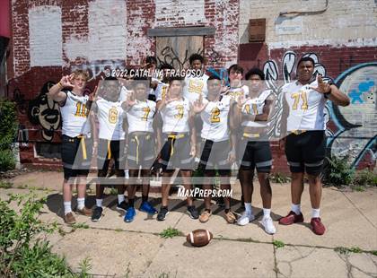 Thumbnail 2 in St. Frances Academy (Preseason Football Photoshoot) photogallery.
