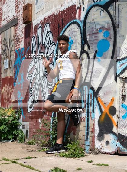 Thumbnail 3 in St. Frances Academy (Preseason Football Photoshoot) photogallery.