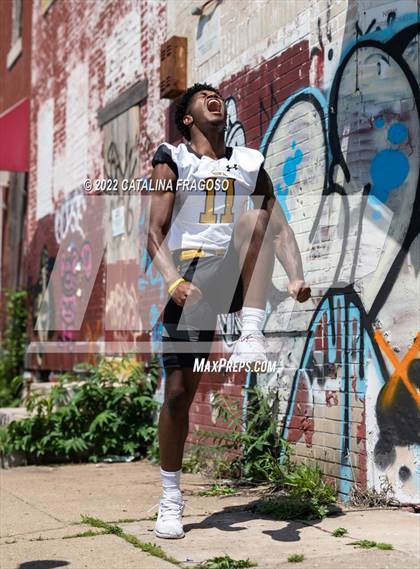 Thumbnail 2 in St. Frances Academy (Preseason Football Photoshoot) photogallery.