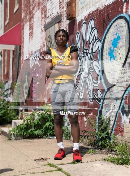 Thumbnail 2 in St. Frances Academy (Preseason Football Photoshoot) photogallery.