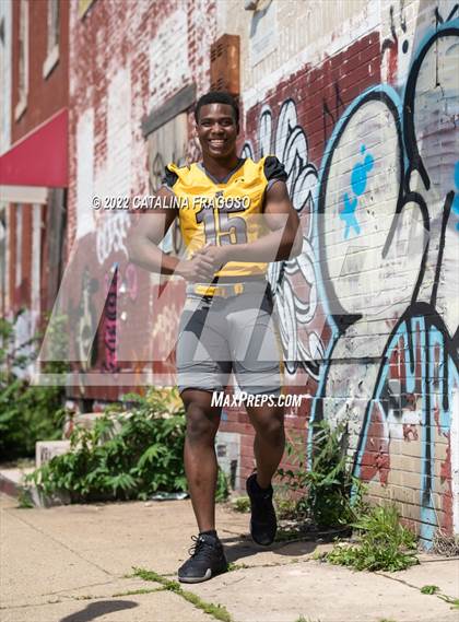 Thumbnail 3 in St. Frances Academy (Preseason Football Photoshoot) photogallery.