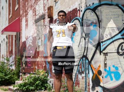 Thumbnail 1 in St. Frances Academy (Preseason Football Photoshoot) photogallery.