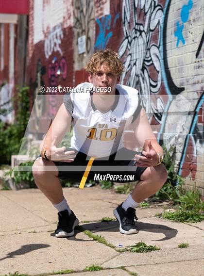 Thumbnail 2 in St. Frances Academy (Preseason Football Photoshoot) photogallery.