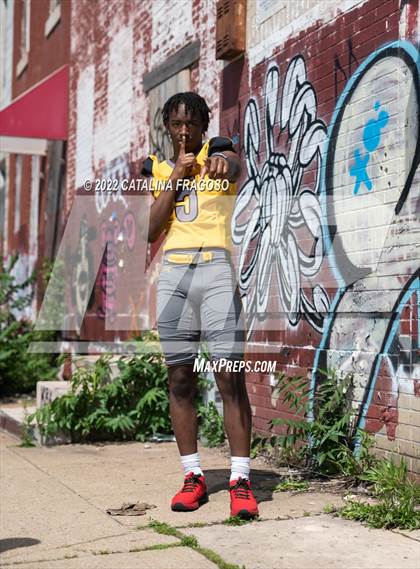 Thumbnail 1 in St. Frances Academy (Preseason Football Photoshoot) photogallery.