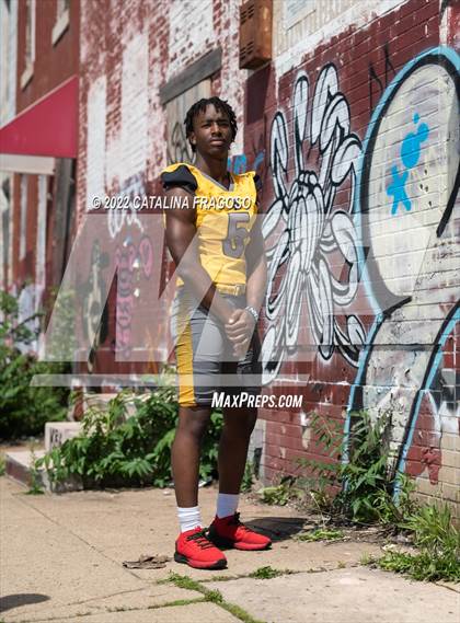 Thumbnail 2 in St. Frances Academy (Preseason Football Photoshoot) photogallery.