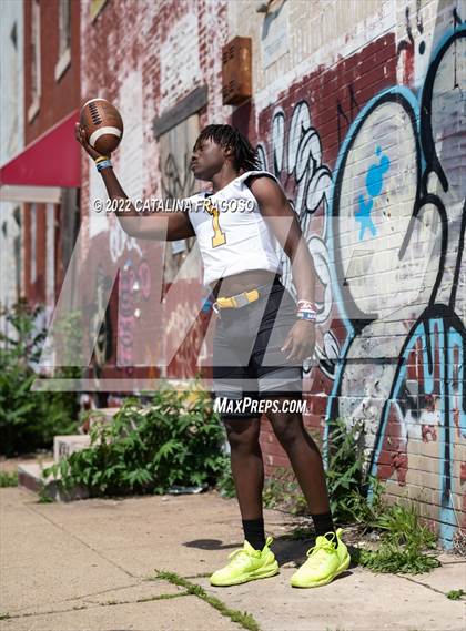 Thumbnail 2 in St. Frances Academy (Preseason Football Photoshoot) photogallery.