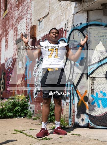 Thumbnail 2 in St. Frances Academy (Preseason Football Photoshoot) photogallery.