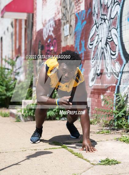 Thumbnail 3 in St. Frances Academy (Preseason Football Photoshoot) photogallery.