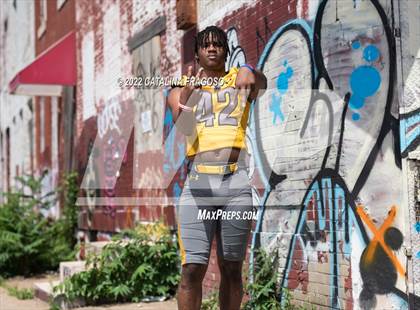 Thumbnail 2 in St. Frances Academy (Preseason Football Photoshoot) photogallery.