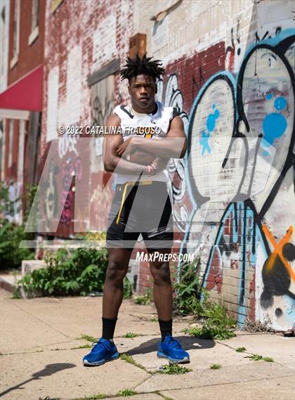 Thumbnail 2 in St. Frances Academy (Preseason Football Photoshoot) photogallery.