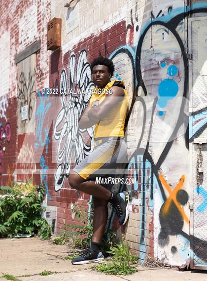 Thumbnail 2 in St. Frances Academy (Preseason Football Photoshoot) photogallery.
