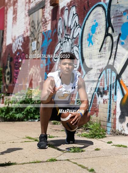 Thumbnail 2 in St. Frances Academy (Preseason Football Photoshoot) photogallery.