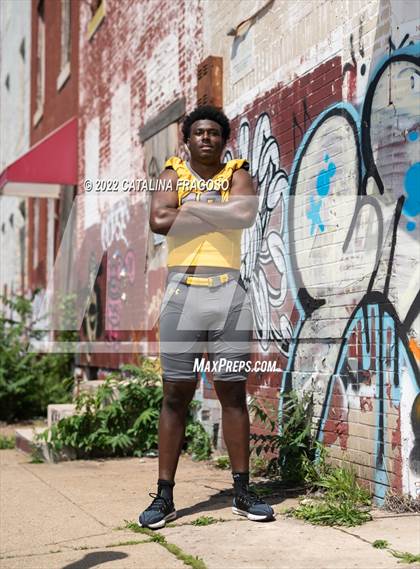Thumbnail 2 in St. Frances Academy (Preseason Football Photoshoot) photogallery.