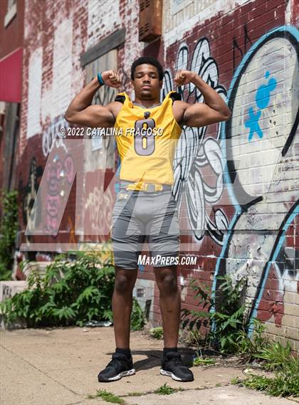 Thumbnail 1 in St. Frances Academy (Preseason Football Photoshoot) photogallery.