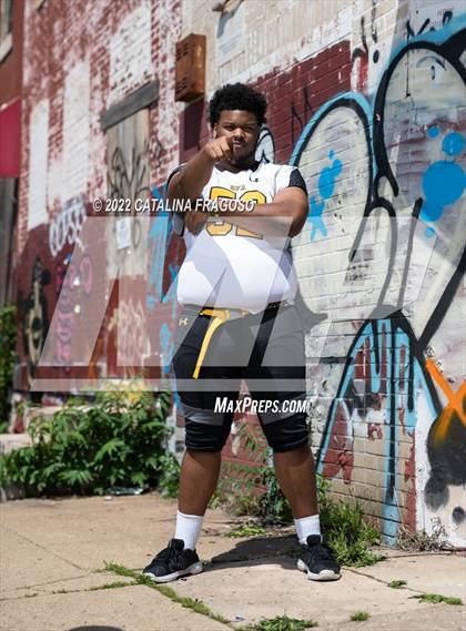 Thumbnail 2 in St. Frances Academy (Preseason Football Photoshoot) photogallery.