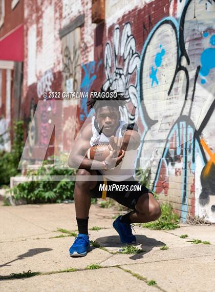 Thumbnail 1 in St. Frances Academy (Preseason Football Photoshoot) photogallery.