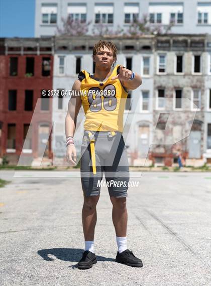Thumbnail 1 in St. Frances Academy (Preseason Football Photoshoot) photogallery.