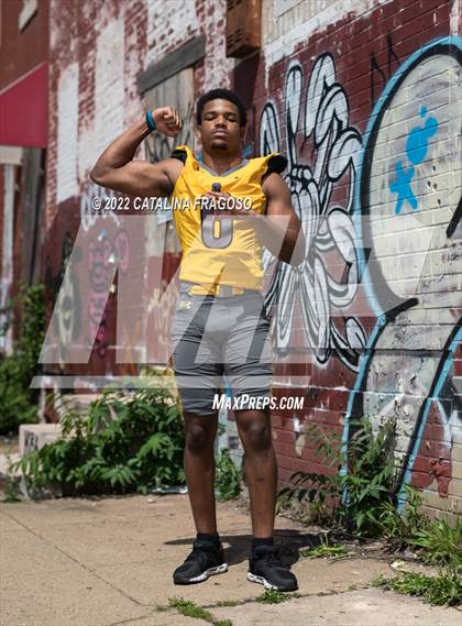 Thumbnail 1 in St. Frances Academy (Preseason Football Photoshoot) photogallery.