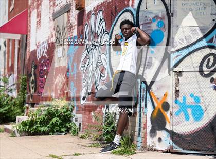 Thumbnail 2 in St. Frances Academy (Preseason Football Photoshoot) photogallery.