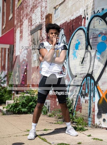Thumbnail 1 in St. Frances Academy (Preseason Football Photoshoot) photogallery.