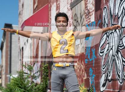 Thumbnail 2 in St. Frances Academy (Preseason Football Photoshoot) photogallery.