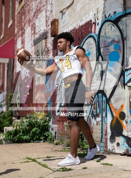 Thumbnail 1 in St. Frances Academy (Preseason Football Photoshoot) photogallery.
