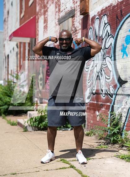 Thumbnail 1 in St. Frances Academy (Preseason Football Photoshoot) photogallery.