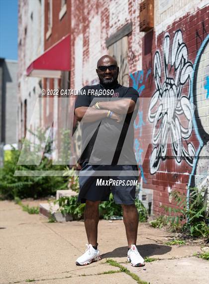 Thumbnail 2 in St. Frances Academy (Preseason Football Photoshoot) photogallery.